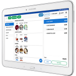 Encaisser avec Commercill sur tablette Samsung