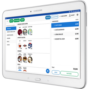 Encaisser avec Commercill sur Tablette Android