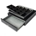 Tiroir Caisse Oxhoo TR410 et ses compartiments - double fente