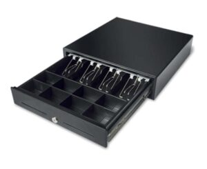 Tiroir Caisse Oxhoo TR410 double fente ouvert