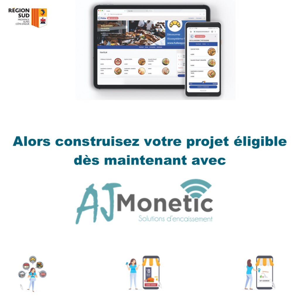 WEBSHOP CLICK & COLLECT - Digitalisation des entreprises subventionnée par l'état