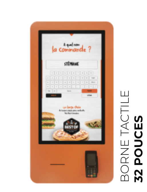 Borne de commande tactile 32 pouces chez AJ MONETIC BEZIERS