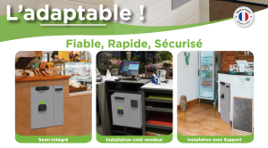 Monnayeur adaptable made in France : fiable, rapide et sécurisé pour toutes installations.